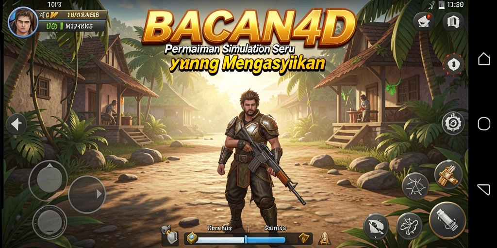 Tampilan gameplay menarik dari BACAN4D dalam dunia simulasi.