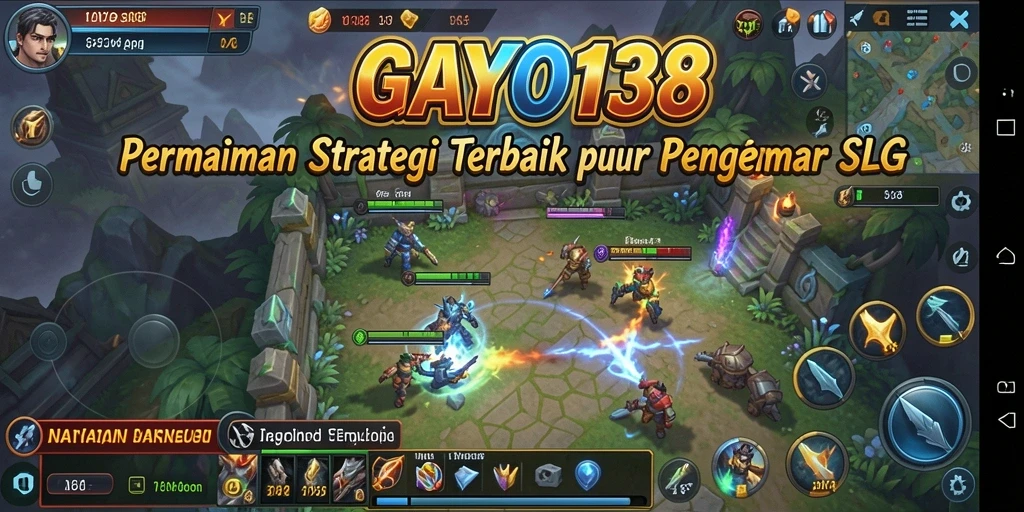 Tangkapan layar dari gameplay menampilkan strategi dan kerjasama di GAYO138.