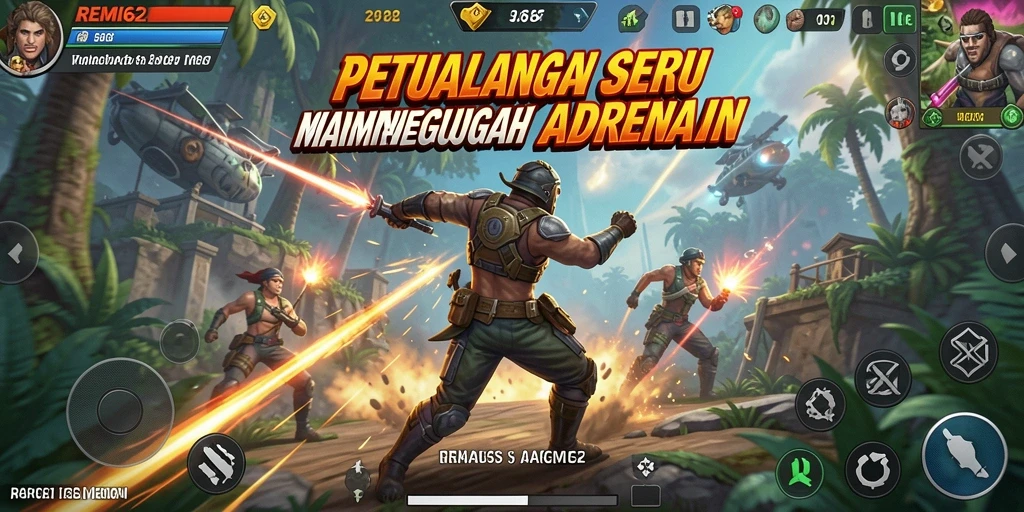 Gameplay seru REMI62 dengan petualangan menegangkan.