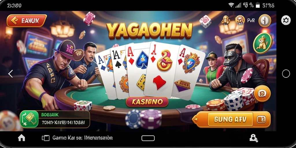 Tampilan menarik dari gameplay YAGAOHEN yang memukau.